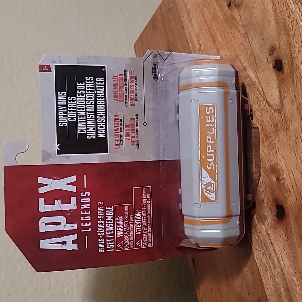 Apex Legends supply bins.  Video Game Prop